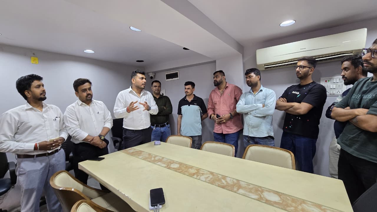 Decibel consultants in a team discussion